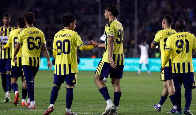 Hazırlık maçı: Turan Tovuz: 0 - Fenerbahçe: 2
