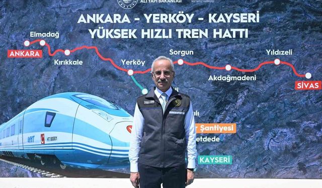 Ankara-Kayseri arası 1 saat 45 dakikaya düşecek