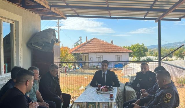 Beyağaç kaymakamı Haydari'den örnek davranış