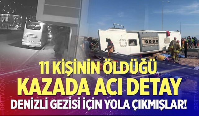 O kazada acı detay!