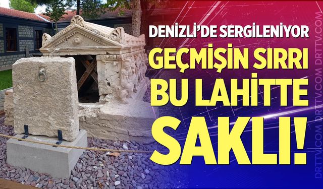 Çivril'in tarihi hazinesi Amazonlar lahdi