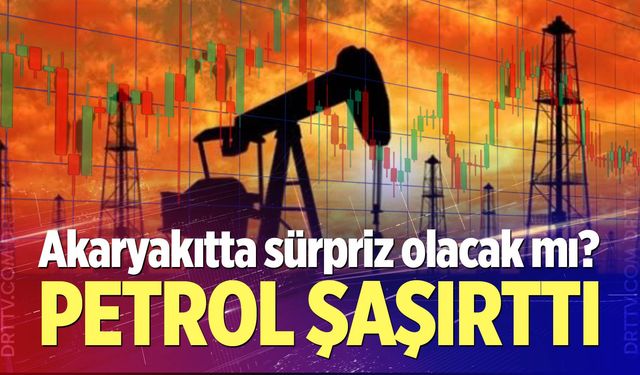 Petrolde ibre aşağı döndü