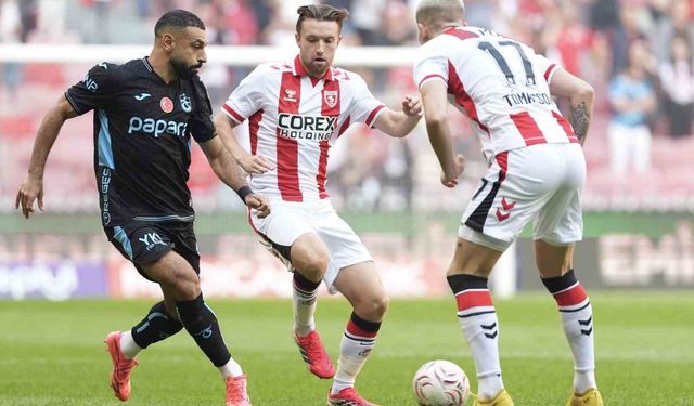 Trabzonspor Samsunspor'a şans tanımadı!
