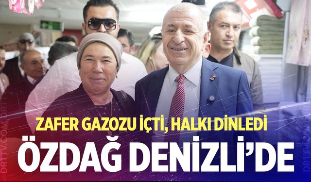Ümit Özdağ, Denizli’de halkla buluştu