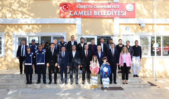Vali Köşger’den Çameli Belediyesine ziyaret