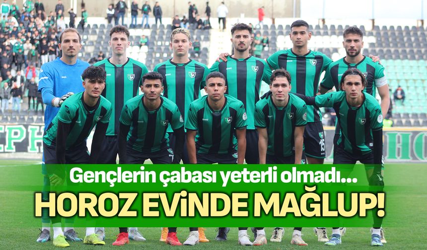 Denizlispor evinde mağlup!