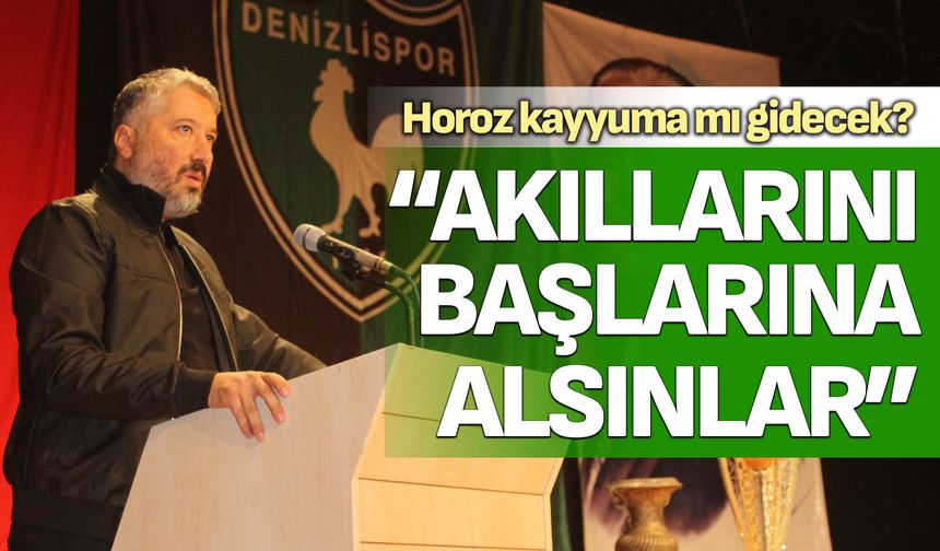 Denizlispor kayyuma mı gidecek?