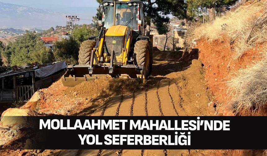 Babadağ Belediyesi’nden Mollaahmet Mahallesi’nde Yol Seferberliği