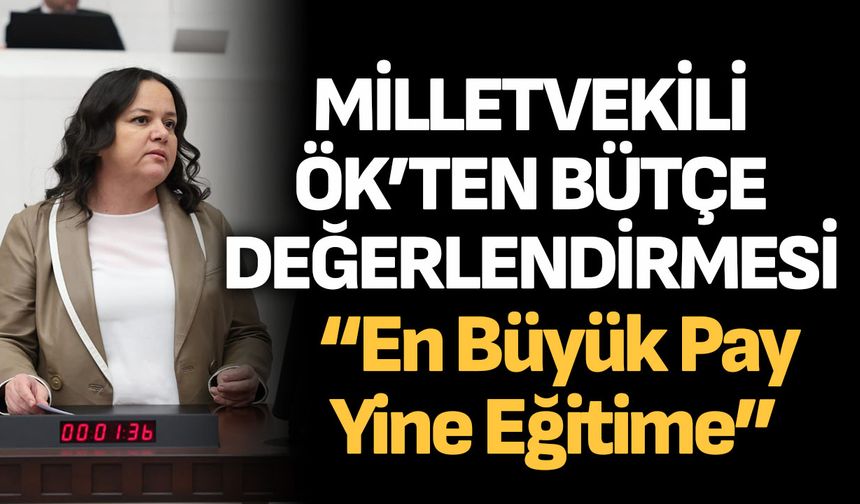 “En Büyük Pay Yine Eğitime”