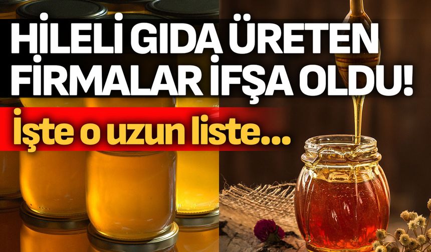 Bakanlık ifşa etti! İşte o firmalar