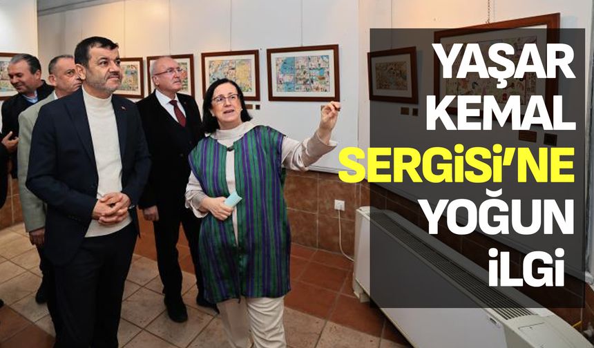 Denizli Büyükşehir Belediyesinden Yaşar Kemal sergisi