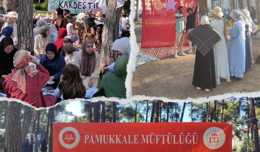 Pamukkale Müftülüğü’nden üniversiteli gençlere moral pikniği