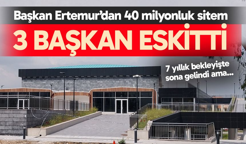 Bağbaşı Gençlik Merkezi ne zaman açılacak? Başkan Ertemur’dan ’40 milyonluk’ sitem