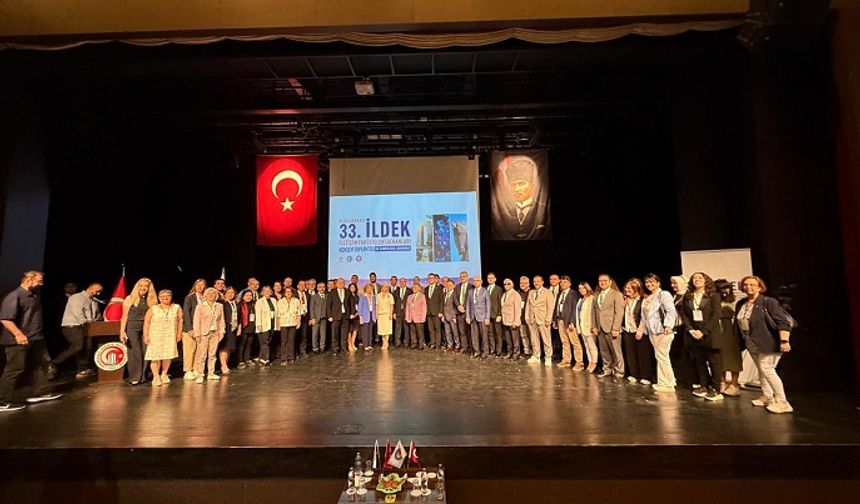 33. Uluslararası İLDEK dekanlar konseyi toplantısı gerçekleştirildi