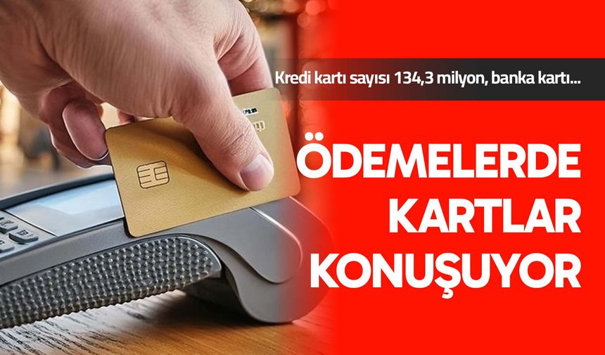 Kartlı ödemeler mayısta 1,99 trilyon lira oldu