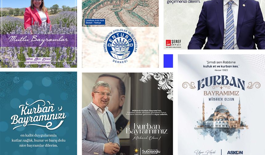 Resmi Reklam - DBB, PÜ, DTB - Kurban Bayramı Tebriği - 05 Haziran 2025