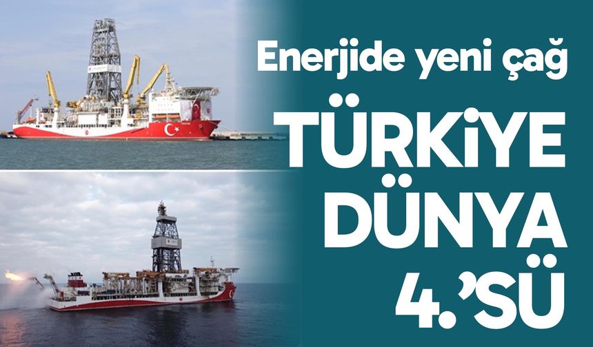 Türkiye 4. deniz enerji filosuna sahip
