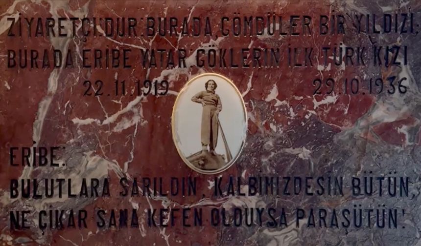 İlk hava şehidi Türk kadınının mezar taşı müzede sergilenmeyi bekliyor