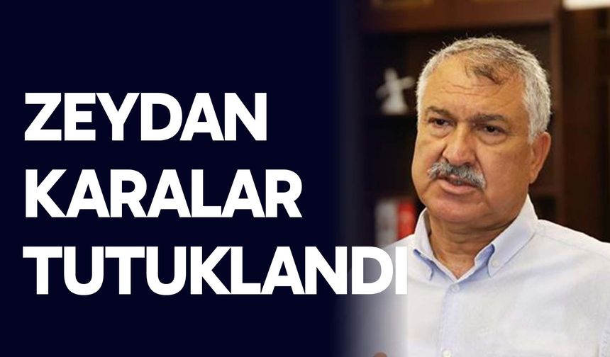 Zeydan Karalar tutuklandı
