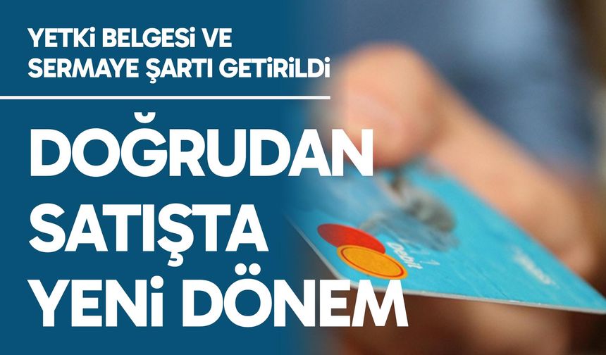 Doğrudan satışta yeni dönem