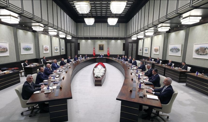 Cumhurbaşkanlığı Kabinesi toplandı