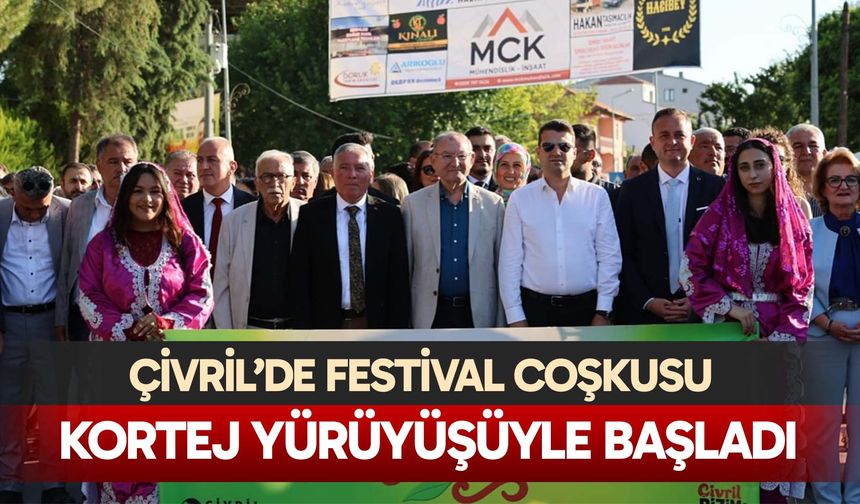 Çivril’de festival coşkusu kortej yürüyüşüyle başladı