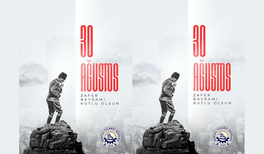 Resmi Reklam - Denizli Ticaret Borsası - 30 Ağustos 2025
