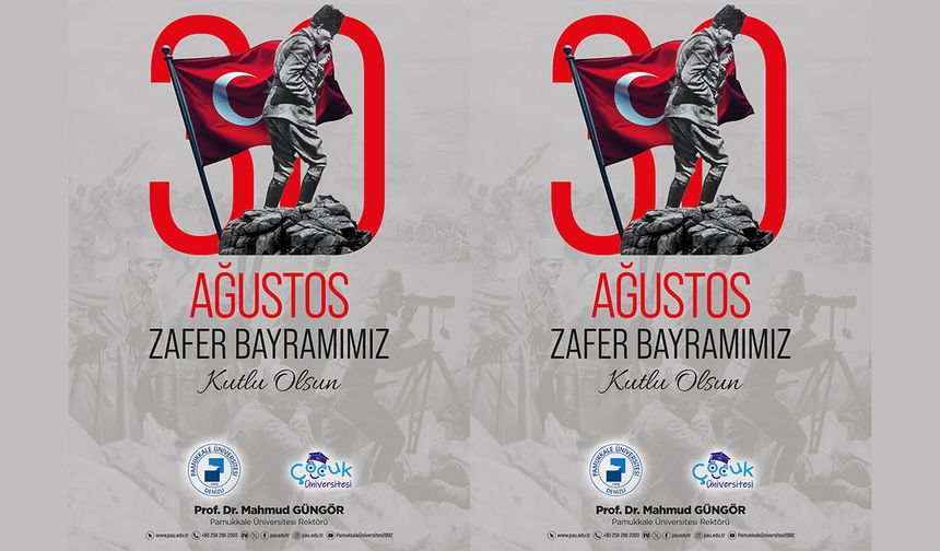 Resmi Reklam - Pamukkale Üniversitesi - 30 Ağustos 2025