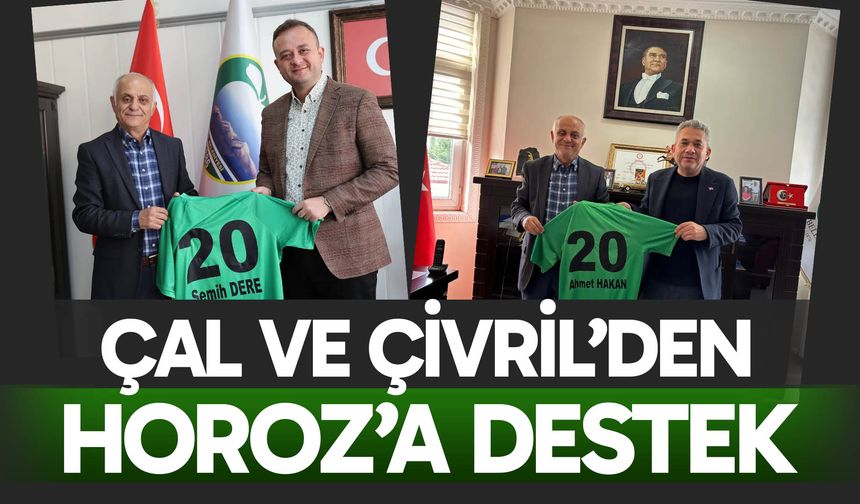 Çal ve Çivril’den Denizlispor’a destek