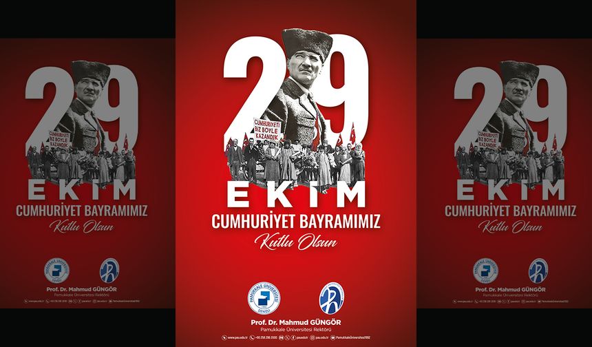 Resmi Reklam - Pamukkale Üniversitesi - 29 Ekim 2025