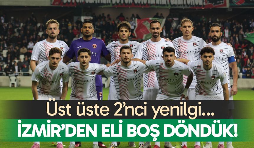 Karşıyaka’dan eli boş döndük!
