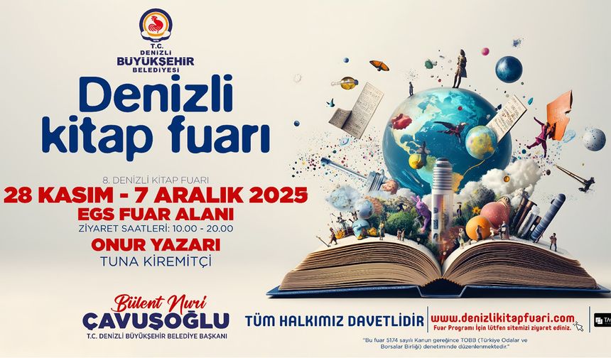 Resmi Reklam - DBB Kitap Fuarı Duyuru - 30 Kasım 2025