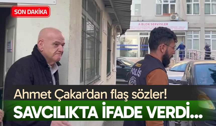 Ahmet Çakar serbest bırakıldı! İşte ilk açıklamalar