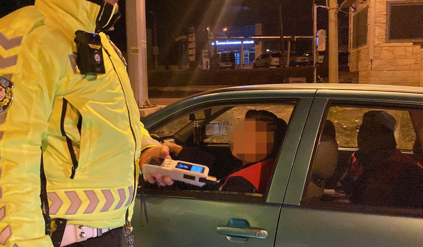 Alkollü otomobil kullanan sürücünün ehliyetine 6 ay el konuldu