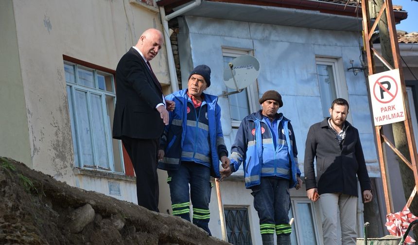 Babadağ Belediyesi riskli alanları güçlendiriyor