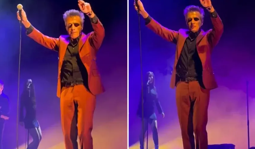 Teoman sahnede kendinden geçti