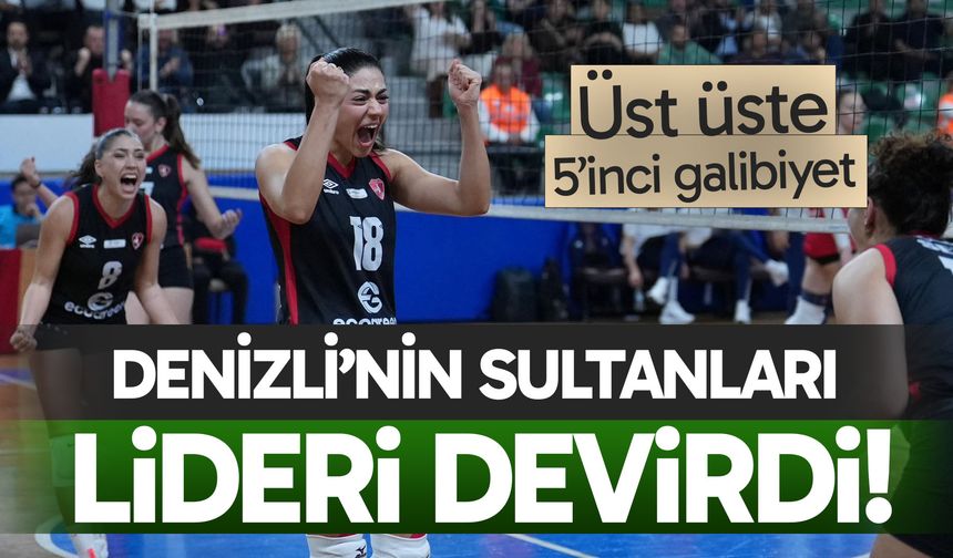 Denizli’nin Sultanları lideri devirdi!