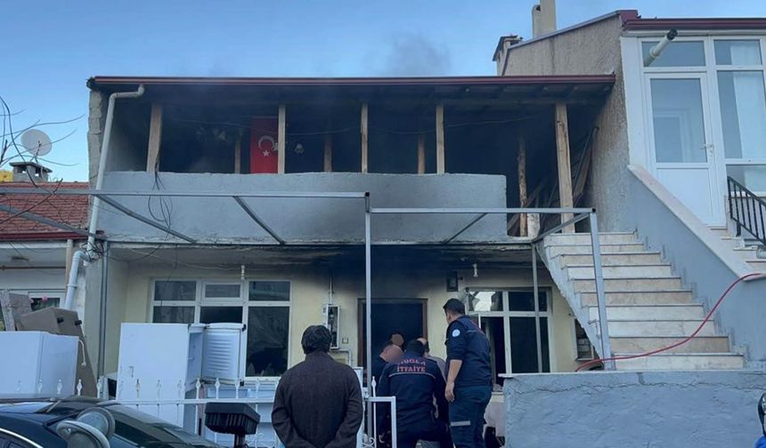 Bir anlık öfke evi kül etti: 1 tutuklama