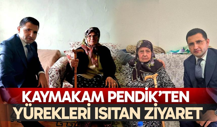 Kaymakam Pendik’ten yürekleri ısıtan ziyaret