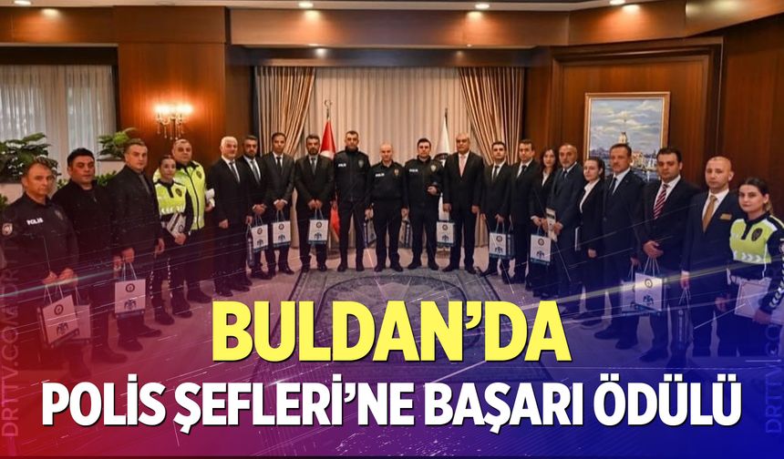 Buldan Emniyeti'nin gururu oldular