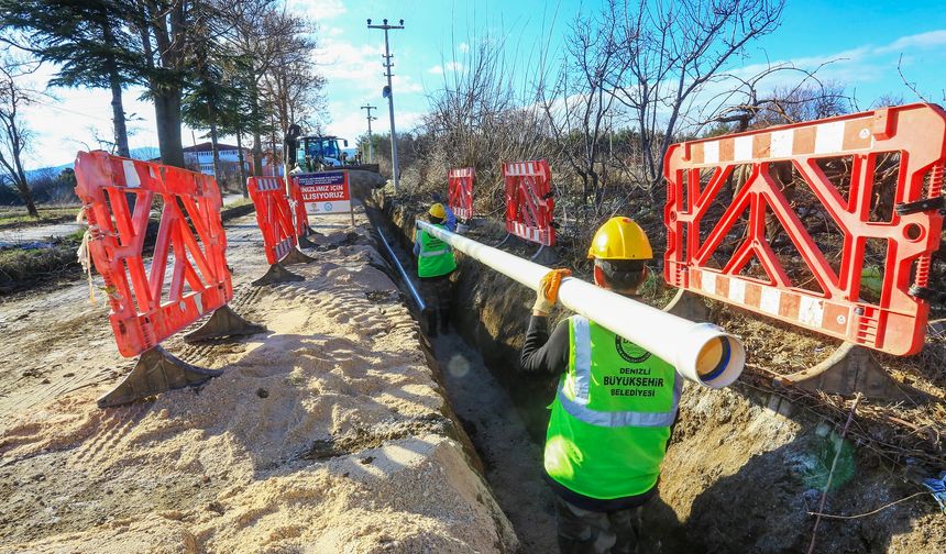 Büyükşehir DESKİ’den Darıveren’e 6.2 kilometrelik yeni içme suyu hattı