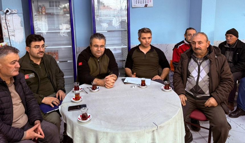 Orman köylerinde tedbirler anlatıldı
