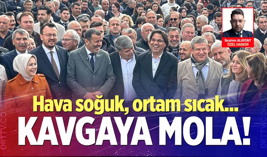 Kavgaya mola verdiler; Bu karedeki gülüşün sırrı ne?