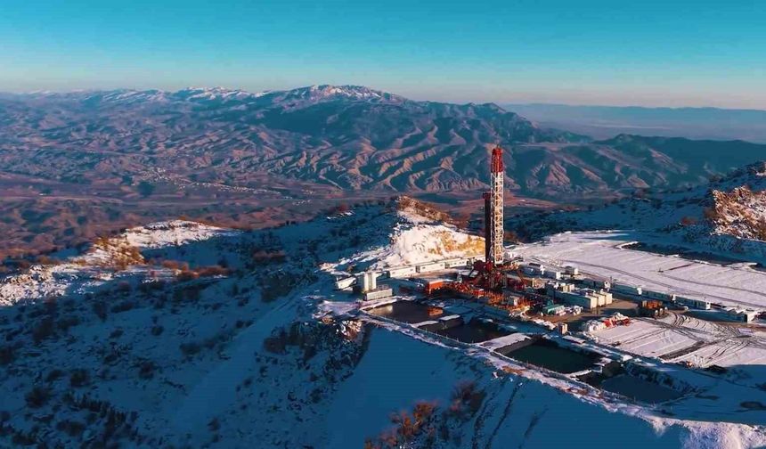 Gabar’da dondurucu soğukta rekor üretim: Günlük 81 bin varil petrol