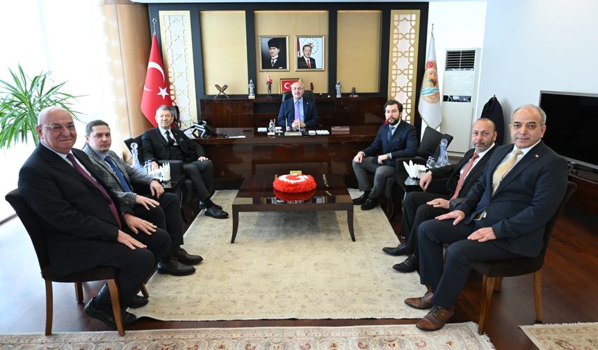 OSB Yönetiminden Vali Köşger’e Ziyaret