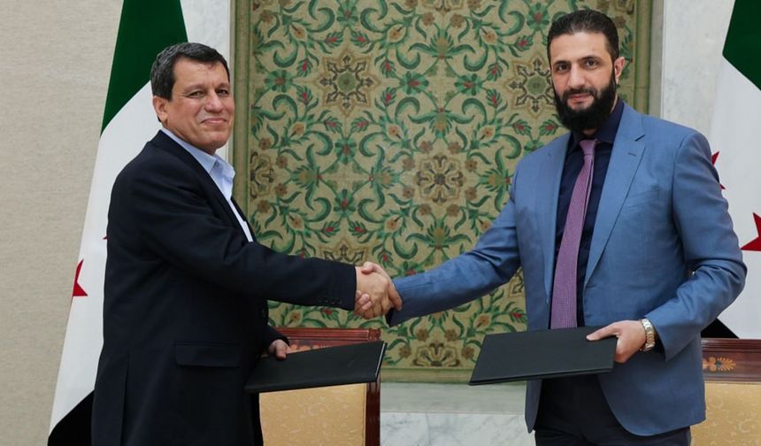 Suriye hükümeti ile SDG arasında kapsamlı entegrasyon anlaşması