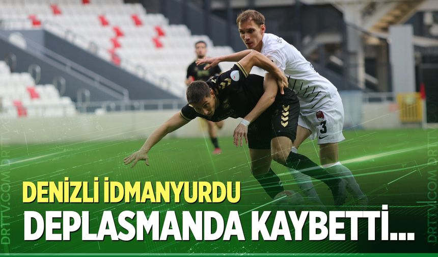 Denizli İdmanyurdu, Altay deplasmanında kaybetti