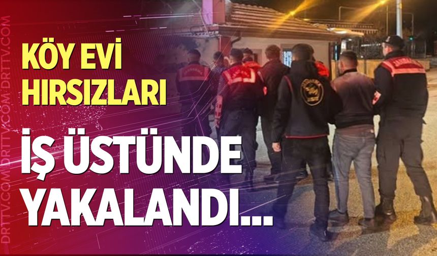 Isparta'da köy evlerini soyan hırsızlar, çalıntı eşyaları Denizli'de satarken yakalandı...