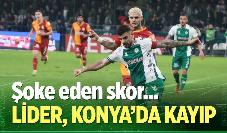 Galatasaray Konya'da kayıp