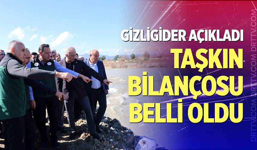 18 ilde taşkın bilançosu belli oldu